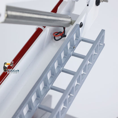 TOUCAN RC HOBBY 1/14 Metal Chassis 8x4 Radio Control Snozzle High-reach Extendable Turret Fire Truck RTR PNP Options