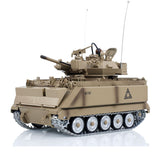 1/16 Tongde Remote Control Tank M2412-A M113A1 MRV Infrared Barrel Recoil Fire Flashing 320 Turret Rotation Metal Drive Gearbox