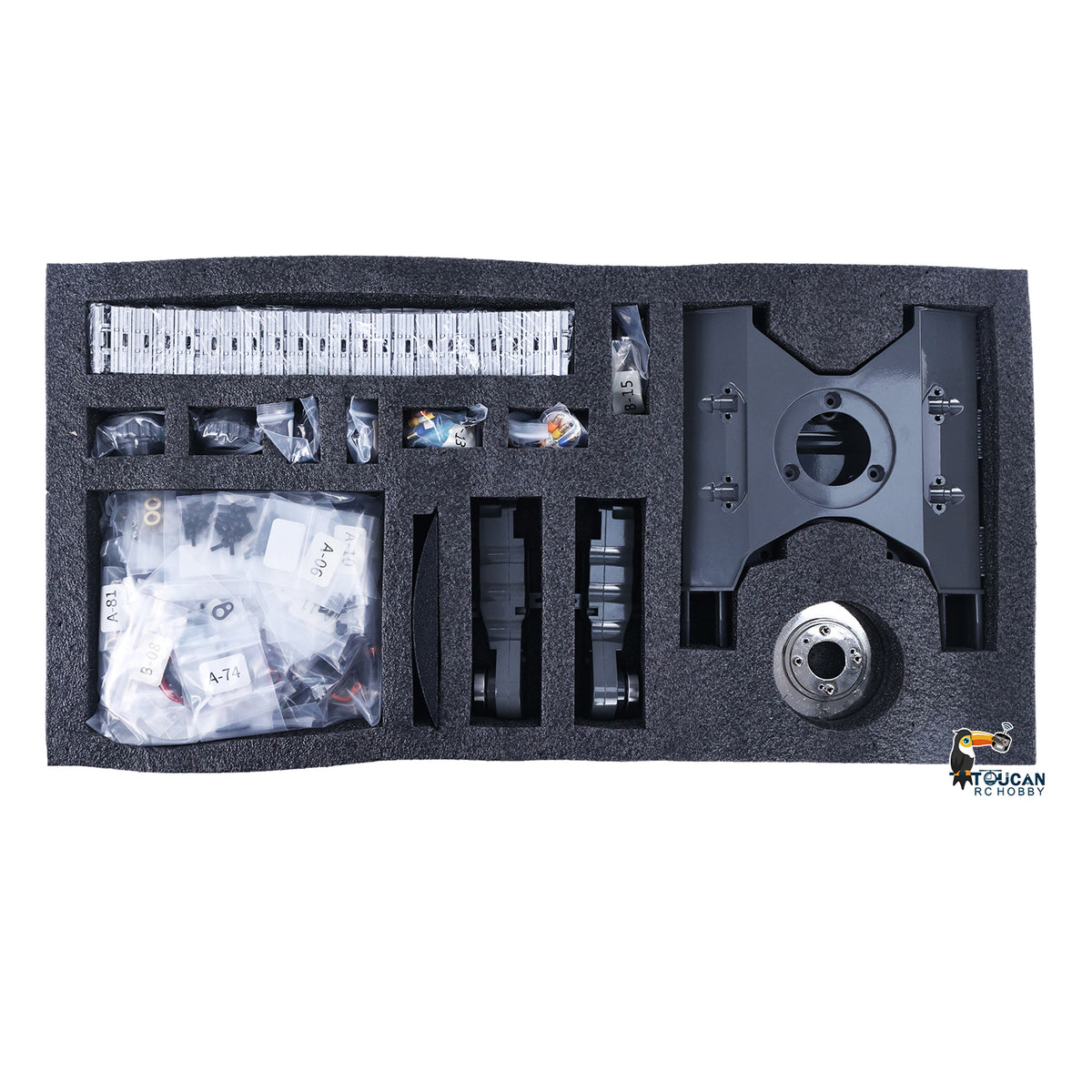 TOUCAN RC HOBBY Double E EC160E 1/14 Alloy RC Hydraulic Excavator Wireless Control Diggers Engineering Vehicle Brushless Motor for Adults
