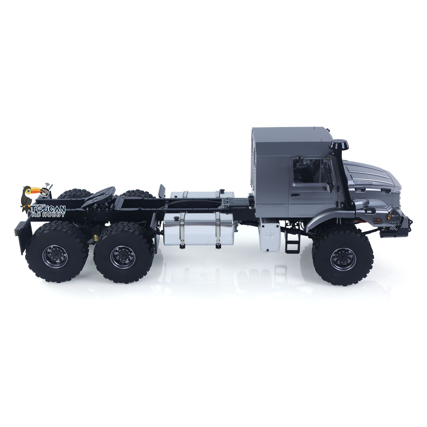 JDM-218A 1/14 6X6 Ferngesteuerter Sattelzug RC Modellfahrzeug 2-Gang-Getriebe Hobbywing 1060 Gebürsteter 540-Motor Keine Batterie
