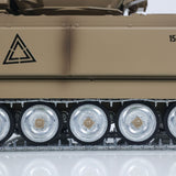 1/16 Tongde Remote Control Tank M2412-A M113A1 MRV Infrared Barrel Recoil Fire Flashing 320 Turret Rotation Metal Drive Gearbox