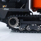 LESU Metal 1/14 Hydraulic Remote Control Tracked Dumper KC300HR-5 RC Tipper Model Light Sound System FlySky Radio Battery