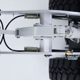 MTM Metal 1/14 RC Hydraulic WA480 Loader Heavy Construction Vehicle Differential Lock Axles Quick Coupler Fork Light