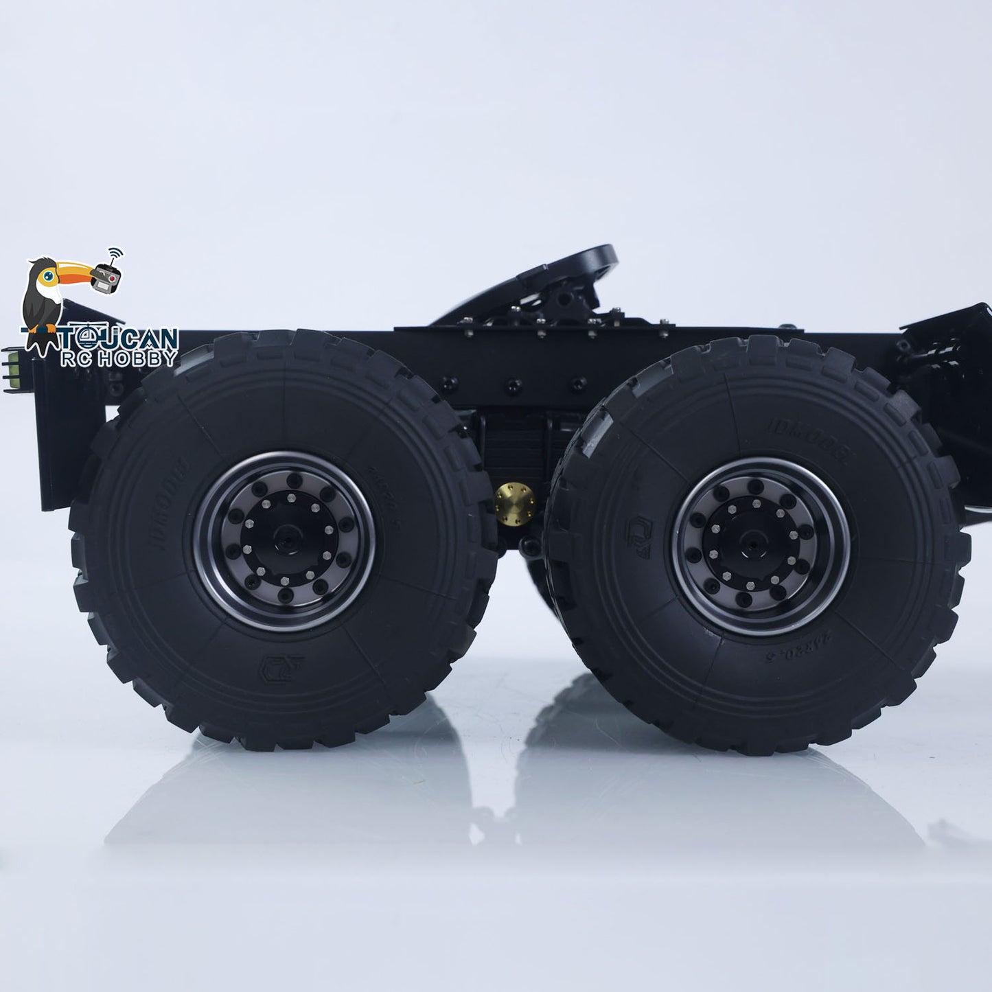JDM-218A 1/14 6X6 Ferngesteuerter Sattelzug RC Modellfahrzeug 2-Gang-Getriebe Hobbywing 1060 Gebürsteter 540-Motor Keine Batterie