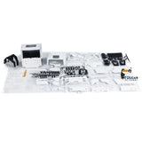 MD 1/14 770S Plastic Cabin Kits for RC Tractor Truck Dumper Remote Control Cars Openable Door DIY Model for Adults