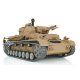 1/16 TK7.0 Customized Version 2.4Ghz Henglong German Panzer IV F BB IR RTR RC Tank Model FPV 3858 Metal Tracks Wheel Smoke Sound