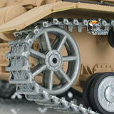 1/16 TK7.0 Customized Version 2.4Ghz Henglong German Panzer IV F BB IR RTR RC Tank Model FPV 3858 Metal Tracks Wheel Smoke Sound