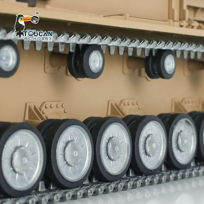 Henglong 1/16 TK7.0 Profession German Panzer IV F2 F RTR RC Tank 3858 3859 360 Degrees Turret FPV IR BB Smoke Metal Tracks Sprockets Idlers Road Wheels Gearbox