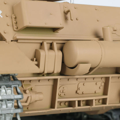 Henglong 1/16 TK7.0 Promotion German Panzer IV F RTR RC Tank 3858 360 Degrees Turret Smoke IR BB Metal Tracks Sprockets Idlers Road Wheels Gearbox Tracks