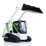 Free Fast Shipping SM770 1:14 RC Hydraulic RTR Skid-Steer Loader Metal Remote Control Truck Model Engineering Vehicle Battery