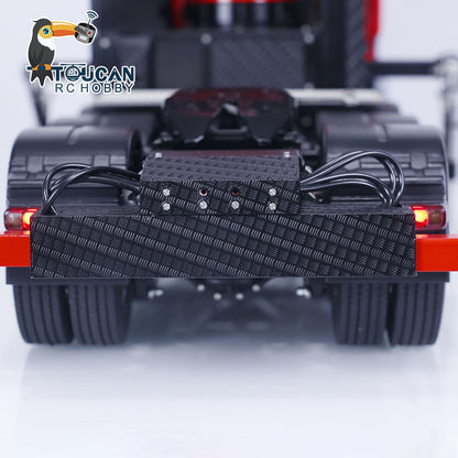 TOUCAN 1/14 RC Traktor LKW Fernbedienung Hydraulische Kran Autos 8x8 Heavy Metal Chassis für Tamiya 1851 3363