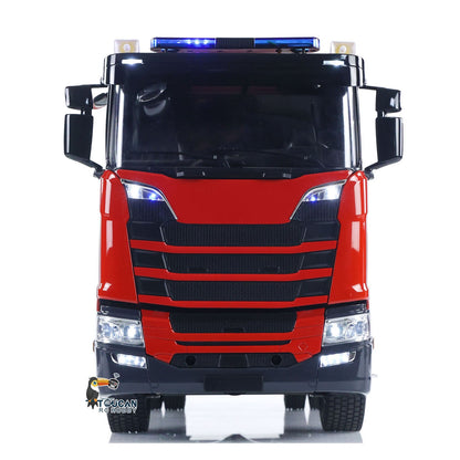 1/14 RTR Elektro-Modellauto 4X4 Metallachsen Getriebe Fernbedienung Feuerwehrfahrzeug BZ Flysky i6S Radio 2Speed Licht Sound