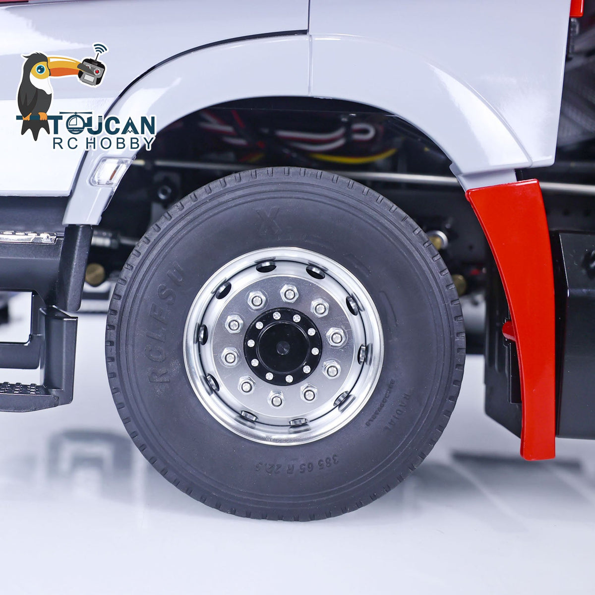 TOUCAN RC HOBBY 1/14 Metal 8x8 RC Crane Tractor Truck PNP/RTR 2-Speed Gearbox Differential Lock Hydraulic Support Legs Light Sound Front Hook 1851 3363 Chassis for Model Collectors