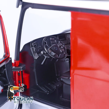 TOUCAN RC HOBBY 1/14 Metal 8x8 RC Crane Tractor Truck PNP/RTR 2-Speed Gearbox Differential Lock Hydraulic Support Legs Light Sound Front Hook 1851 3363 Chassis for Model Collectors