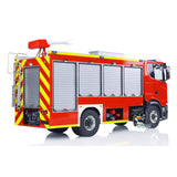 1/14 4X4 Metal Axles Remote Control Fire Fighting Vehicle BZ i6S Radio 2Speed Light Sound System No Battery Assembled Model PNP