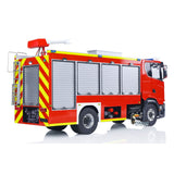 1/14 4X4 Metal Axles Remote Control Fire Fighting Vehicle BZ i6S Radio 2Speed Light Sound System No Battery Assembled Model PNP