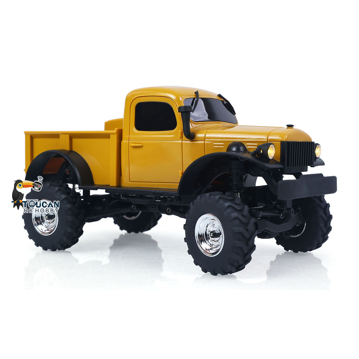TOUCAN RC HOBBY Udi RC UCX2401 4WD 2Speed Gearbox 1/24 Remote Control Crawler RC Off Road Car Metal Chassis Rail RTR Brushed Motor Light No Sound
