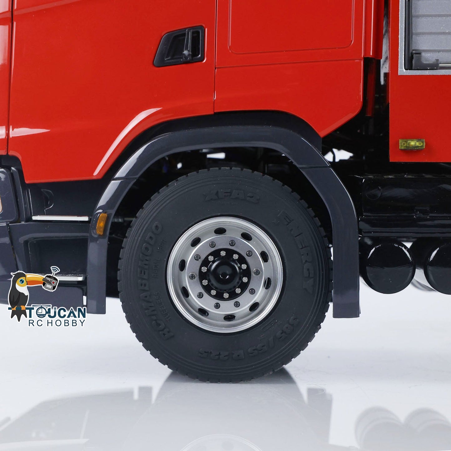 1/14 RTR Elektro-Modellauto 4X4 Metallachsen Getriebe Fernbedienung Feuerwehrfahrzeug BZ Flysky i6S Radio 2Speed Licht Sound