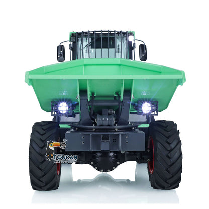 TOUCAN RC HOBBY LESU 1/14 4X4 Painted AOUE 6MDX Metal Articulated Remote Controlled Hydraulic Dumper Truck Tipper Car ESC PNP Motor