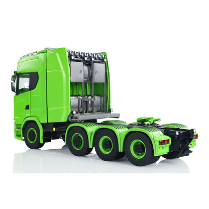 8x8 Metallchassis 1/14 RC Sattelzugmaschine 770S Funkfernsteuerung LKW ST8 Sender Batterie RTR Warnleuchten Scheinwerfer Magnetdach