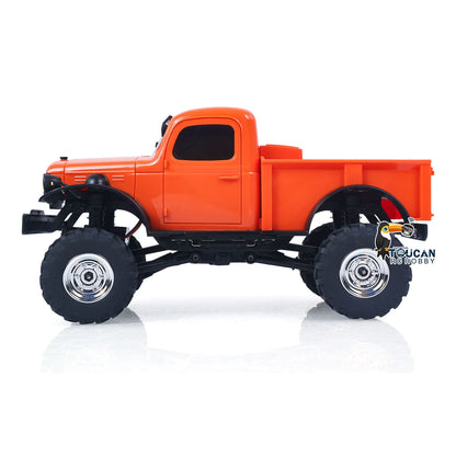 TOUCAN RC HOBBY Udi RC UCX2401 4WD 2Speed Gearbox 1/24 Remote Control Crawler RC Off Road Car Metal Chassis Rail RTR Brushed Motor Light No Sound