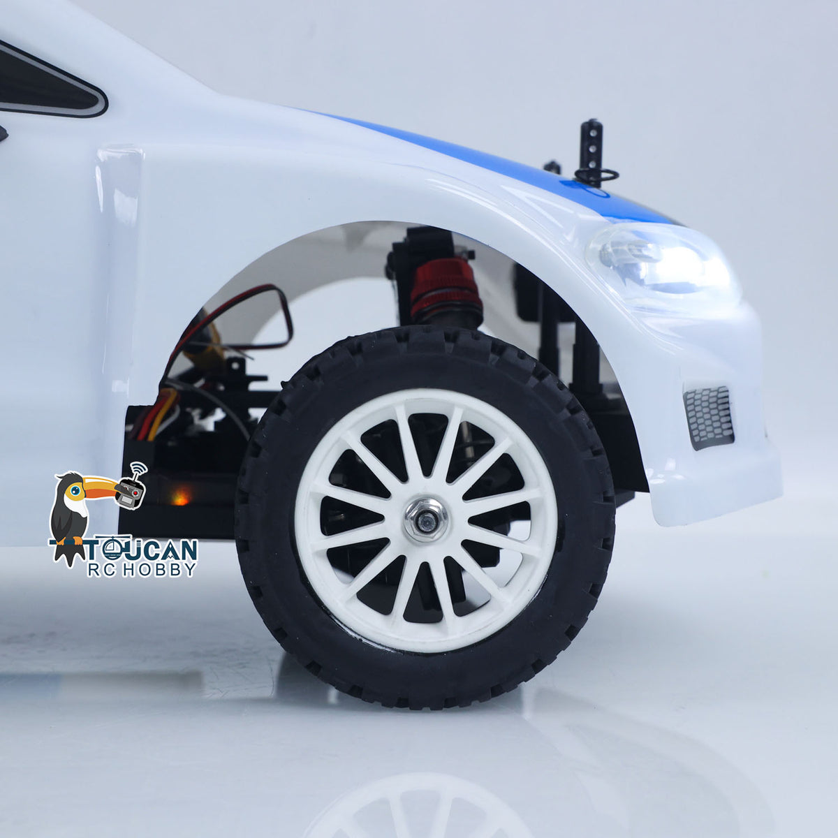 1004 1/10 70KM/H 4*4 Remote Control Rally Car RC Brushless Electric Racing Vehicle Hobbywing 60A ESC 3 Differentials Metal Gears