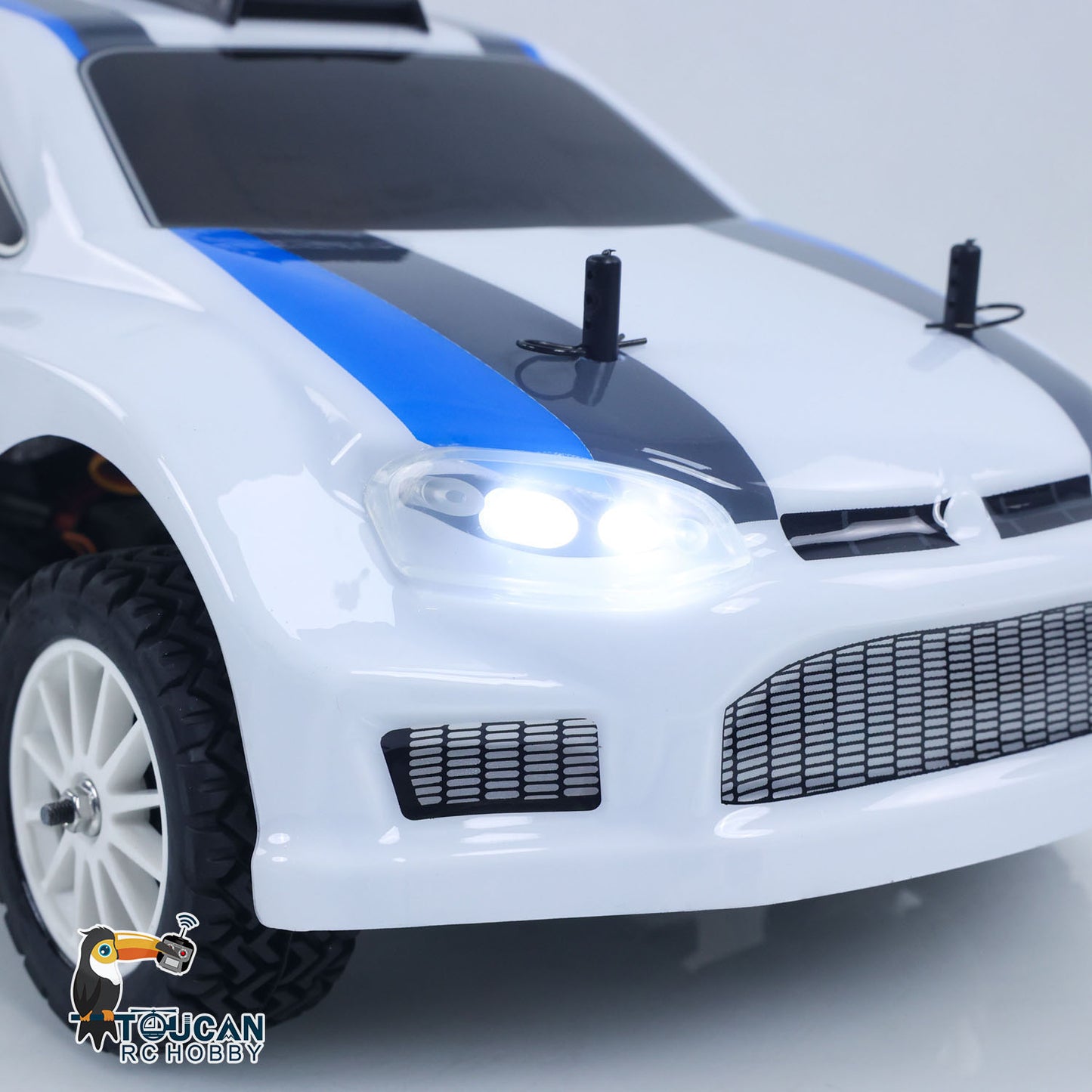 1004 1/10 70KM/H 4*4 Remote Control Rally Car RC Brushless Electric Racing Vehicle Hobbywing 60A ESC 3 Differentials Metal Gears