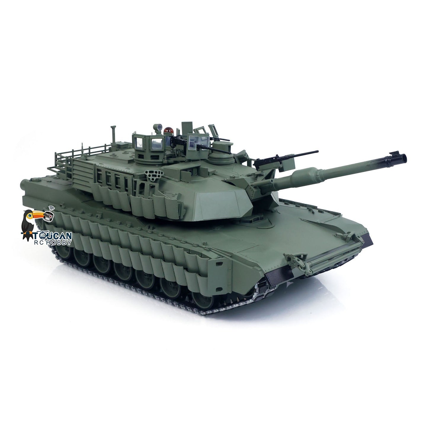 IN Stock TOUCAN 1/16 Metal RC Remote Control Tank 3918 Abrams M1A2 TUSK II Dual Flow Gearbox 360 Turret Rotary Infrared Combat Barrel Recoil FPV Battery