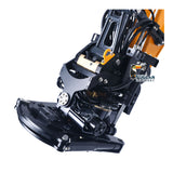 SFROG Metal Narrow Bucket/Ripper /3CH Valve Hydraulic Wrist Upgraded Parts for 1/14 RC Hydraulic Excavator Construction Machine