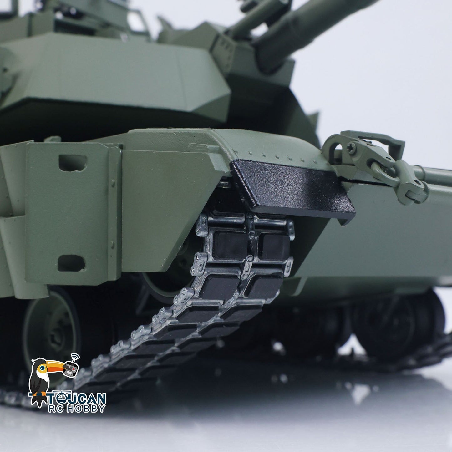 IN Stock TOUCAN 1/16 Metal RC Remote Control Tank 3918 Abrams M1A2 TUSK II Dual Flow Gearbox 360 Turret Rotary Infrared Combat Barrel Recoil FPV Battery