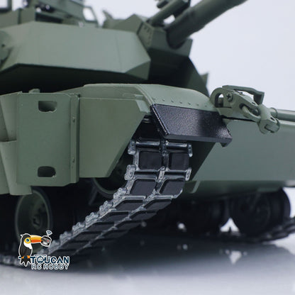 IN Stock TOUCAN 1/16 Metal RC Remote Control Tank 3918 Abrams M1A2 TUSK II Dual Flow Gearbox 360 Turret Rotary Infrared Combat Barrel Recoil FPV Battery