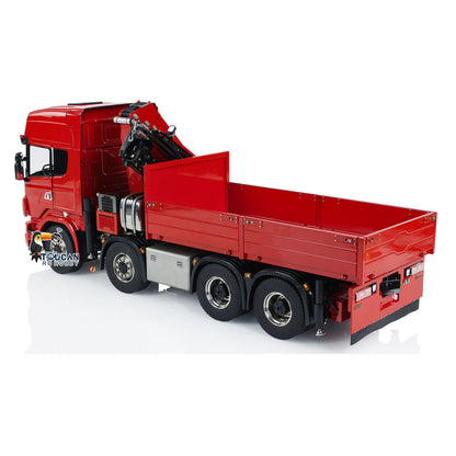 TOUCAN RC HOBBY 1/14 Hydraulic RC Crane Tractor Truck 8x8 Electric Car Quick Attached Bucket Standard Wheel Reduction Axle Three-speed Gearbo