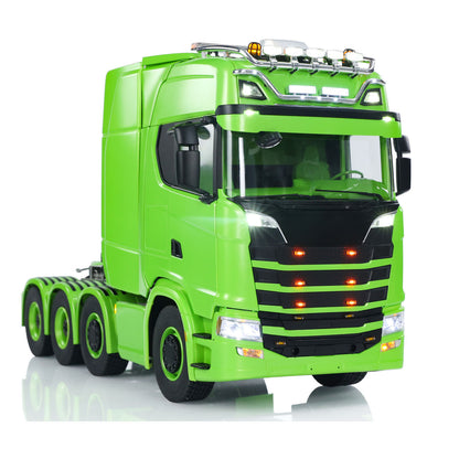 8x8 Metallchassis 1/14 RC Sattelzugmaschine 770S Funkfernsteuerung LKW ST8 Sender Batterie RTR Warnleuchten Scheinwerfer Magnetdach