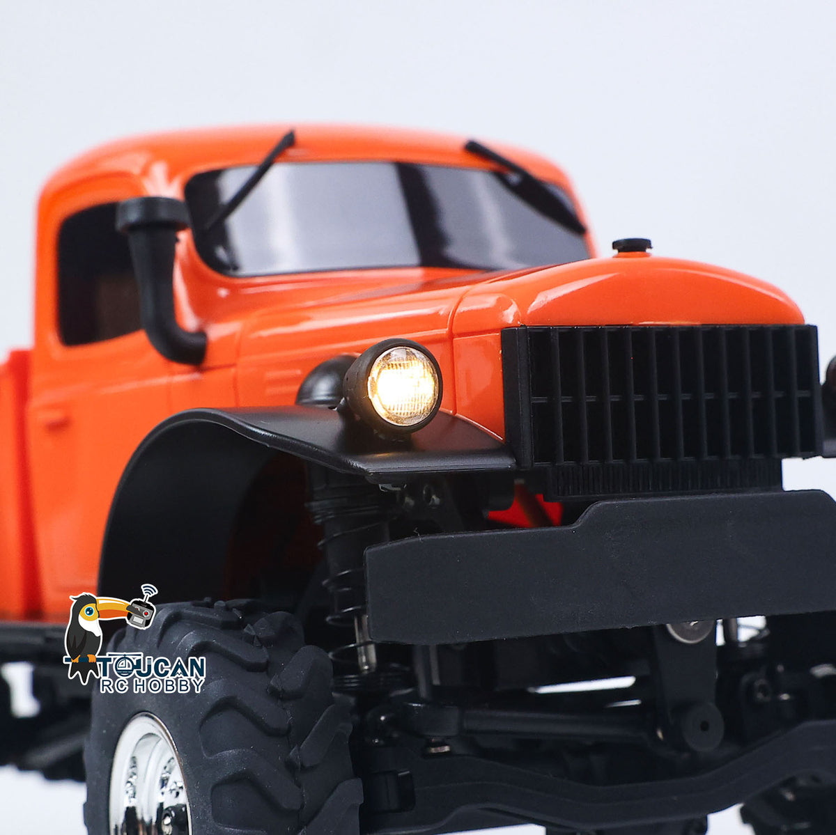 TOUCAN RC HOBBY Udi RC UCX2401 4WD 2Speed Gearbox 1/24 Remote Control Crawler RC Off Road Car Metal Chassis Rail RTR Brushed Motor Light No Sound