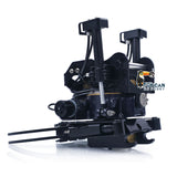 SFROG Metal Narrow Bucket/Ripper /3CH Valve Hydraulic Wrist Upgraded Parts for 1/14 RC Hydraulic Excavator Construction Machine