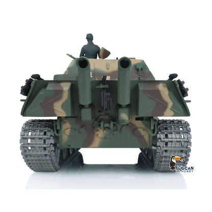 Henglong 1/16 TK7.0 Profession German Jadpanther RTR RC Tank 3869 FPV Smoke Infrared Combat BB Unit Metal Sprockets Idlers Road Wheels Tracks