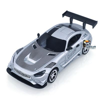 TOUCAN RC HOBBY LDRC LD4301 1/43 Radio Control Drifting Car 4X4 RC Racing Vehicle Model Metal Body Shell 2Speed LED Lights No Sound System