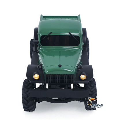 TOUCAN RC HOBBY Udi RC UCX2401 4WD 2Speed Gearbox 1/24 Remote Control Crawler RC Off Road Car Metal Chassis Rail RTR Brushed Motor Light No Sound