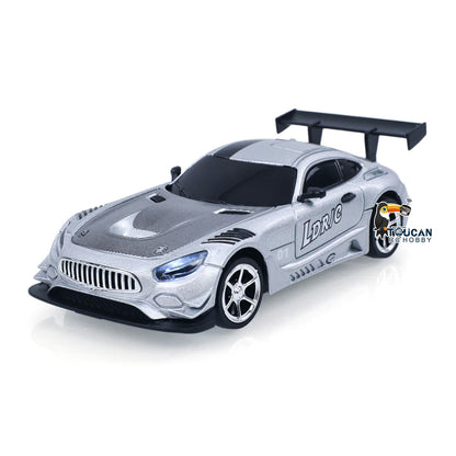 TOUCAN RC HOBBY LDRC LD4301 1/43 Radio Control Drifting Car 4X4 RC Racing Vehicle Model Metal Body Shell 2Speed LED Lights No Sound System