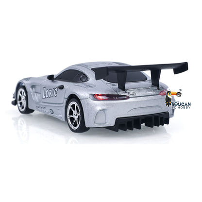 TOUCAN RC HOBBY LDRC LD4301 1/43 Radio Control Drifting Car 4X4 RC Racing Vehicle Model Metal Body Shell 2Speed LED Lights No Sound System