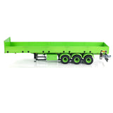 Toucanhobby 3 Axles 1/14 Metal RC Semi Trailer Engineering Vehicle Manual lifting legs for Remote Control Tractor Truck Model