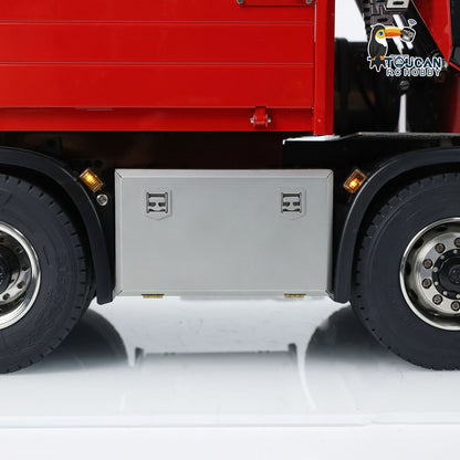TOUCAN RC HOBBY 1/14 Hydraulic RC Crane Tractor Truck 8x8 Electric Car Quick Attached Bucket Standard Wheel Reduction Axle Three-speed Gearbo
