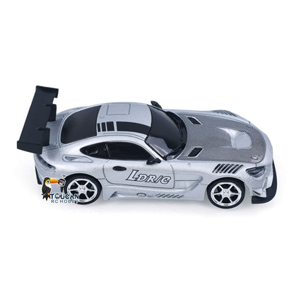 TOUCAN RC HOBBY LDRC LD4301 1/43 Radio Control Drifting Car 4X4 RC Racing Vehicle Model Metal Body Shell 2Speed LED Lights No Sound System