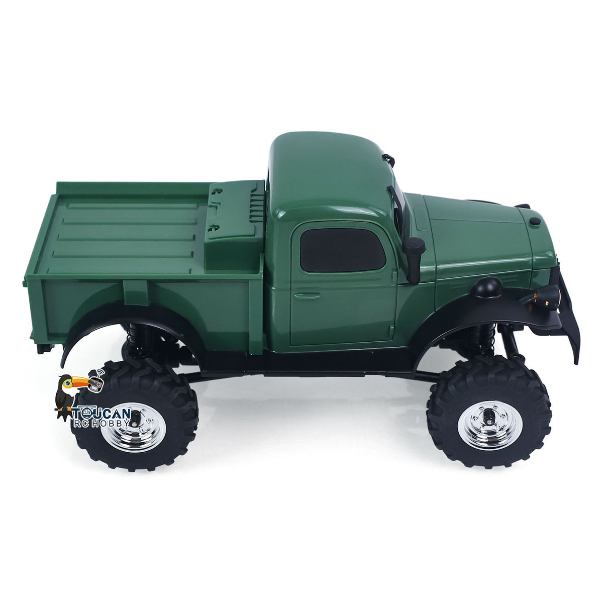 TOUCAN RC HOBBY Udi RC UCX2401 4WD 2Speed Gearbox 1/24 Remote Control Crawler RC Off Road Car Metal Chassis Rail RTR Brushed Motor Light No Sound