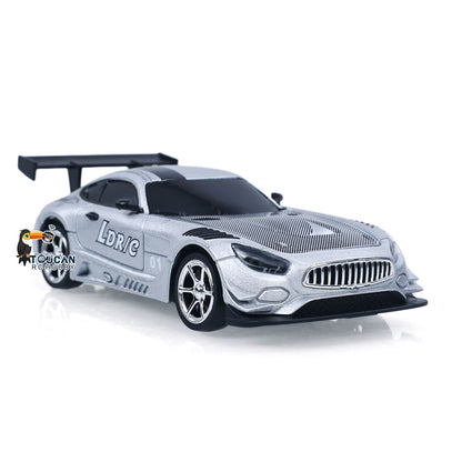 TOUCAN RC HOBBY LDRC LD4301 1/43 Radio Control Drifting Car 4X4 RC Racing Vehicle Model Metal Body Shell 2Speed LED Lights No Sound System