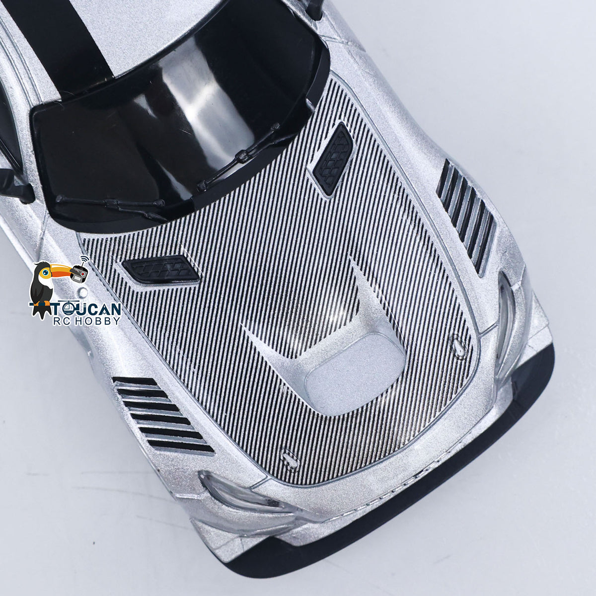 TOUCAN RC HOBBY LDRC LD4301 1/43 Radio Control Drifting Car 4X4 RC Racing Vehicle Model Metal Body Shell 2Speed LED Lights No Sound System