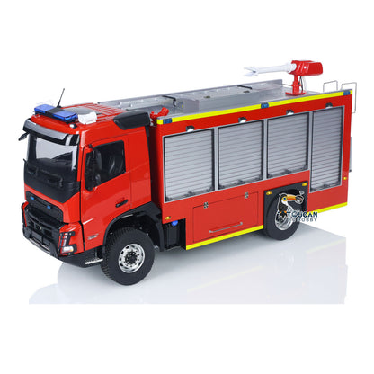 TOUCAN RC HOBBY 1/14 RTR Electric Model Car 4X4 Metal Axles Gearbox Remote Control Fire Fighting Vehicle BZ Flysky i6S Radio 2Speed Light Sound