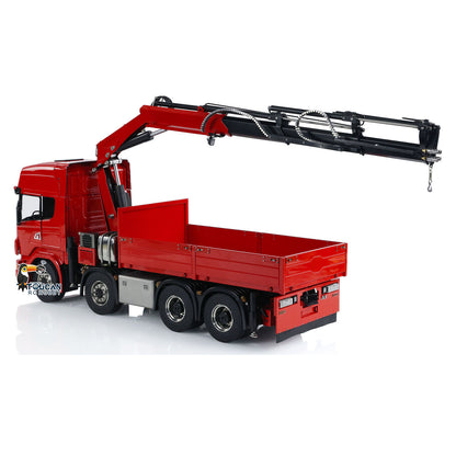 TOUCAN RC HOBBY 1/14 Hydraulic RC Crane Tractor Truck 8x8 Electric Car Quick Attached Bucket Standard Wheel Reduction Axle Three-speed Gearbo
