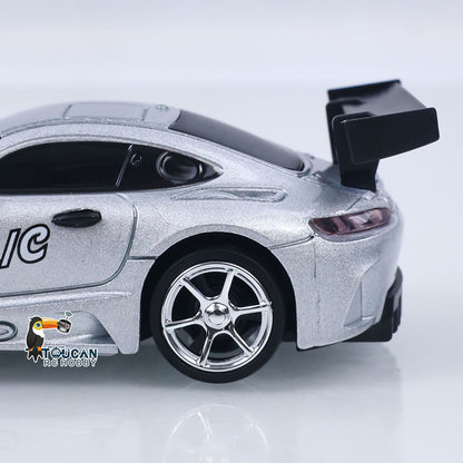 TOUCAN RC HOBBY LDRC LD4301 1/43 Radio Control Drifting Car 4X4 RC Racing Vehicle Model Metal Body Shell 2Speed LED Lights No Sound System