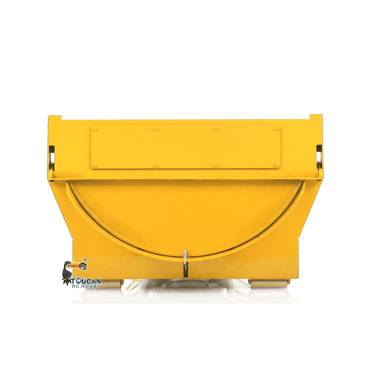 TOUCAN RC HOBBY  1/14 Metal U Shape Bucket Construction Vehicle Spare Accessory for 10x10 RC Crane Dumper Remote Control Model